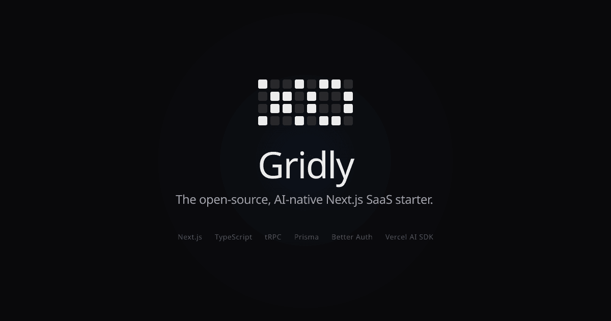 Gridly - SaaS Starter Kit